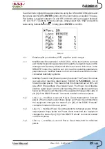 Предварительный просмотр 27 страницы R.V.R. Elettronica PJ5000U-K User Manual