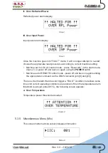 Предварительный просмотр 31 страницы R.V.R. Elettronica PJ5000U-K User Manual