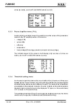 Preview for 20 page of R.V.R. Elettronica PJ500M-C User Manual