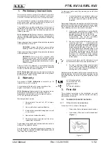 Preview for 5 page of R.V.R. Elettronica PTRL NV/3 User Manual