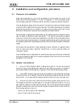 Preview for 9 page of R.V.R. Elettronica PTRL NV/3 User Manual