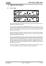 Preview for 25 page of R.V.R. Elettronica PTRL NV/3 User Manual