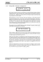 Preview for 51 page of R.V.R. Elettronica PTRL NV/3 User Manual