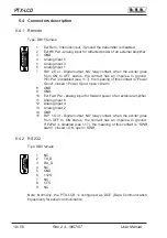 Preview for 22 page of R.V.R. Elettronica PTX-LCD User Manual