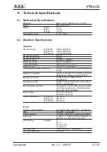 Preview for 41 page of R.V.R. Elettronica PTX-LCD User Manual