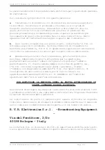 Preview for 50 page of R.V.R. Elettronica RXRL-NV/2 Technical Manual