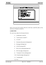 Preview for 29 page of R.V.R. Elettronica SDC100 User Manual