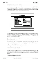 Preview for 30 page of R.V.R. Elettronica SDC100 User Manual