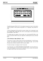 Предварительный просмотр 38 страницы R.V.R. Elettronica SDC100 User Manual