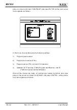 Preview for 40 page of R.V.R. Elettronica SDC100 User Manual