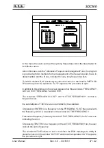 Предварительный просмотр 41 страницы R.V.R. Elettronica SDC100 User Manual