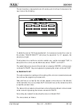 Предварительный просмотр 43 страницы R.V.R. Elettronica SDC100 User Manual