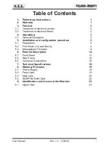 Preview for 3 page of R.V.R. Elettronica TELINK-SNMP1 User Manual