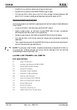 Preview for 46 page of R.V.R. Elettronica TEX100 User Manual