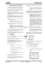 Предварительный просмотр 5 страницы R.V.R. Elettronica TEX1000-LCD User Manual