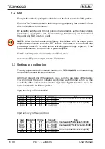 Предварительный просмотр 10 страницы R.V.R. Elettronica TEX1000-LCD User Manual