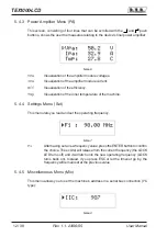 Preview for 16 page of R.V.R. Elettronica TEX1000-LCD User Manual