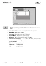 Preview for 38 page of R.V.R. Elettronica TEX1000-LCD User Manual