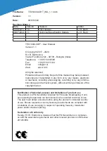 Preview for 2 page of R.V.R. Elettronica TEX1000LIGHT User Manual