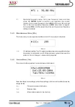 Preview for 25 page of R.V.R. Elettronica TEX1000LIGHT User Manual