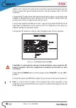 Предварительный просмотр 20 страницы R.V.R. Elettronica TEX1002TFT User Manual