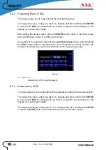 Предварительный просмотр 26 страницы R.V.R. Elettronica TEX1002TFT User Manual