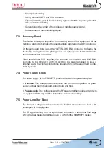 Предварительный просмотр 35 страницы R.V.R. Elettronica TEX1002TFT User Manual