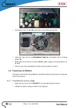 Предварительный просмотр 38 страницы R.V.R. Elettronica TEX1002TFT User Manual