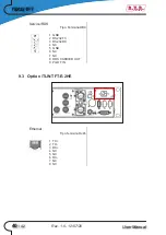 Предварительный просмотр 46 страницы R.V.R. Elettronica TEX1002TFT User Manual