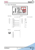 Предварительный просмотр 47 страницы R.V.R. Elettronica TEX1002TFT User Manual