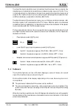 Предварительный просмотр 12 страницы R.V.R. Elettronica TEX150-LCD/S User Manual