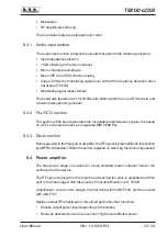 Preview for 27 page of R.V.R. Elettronica TEX150-LCD/S User Manual