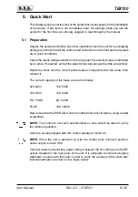 Preview for 15 page of R.V.R. Elettronica TEX150 User Manual