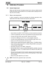 Preview for 39 page of R.V.R. Elettronica TEX150 User Manual