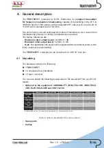 Предварительный просмотр 9 страницы R.V.R. Elettronica TEX1703 User Manual