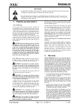 Preview for 5 page of R.V.R. Elettronica TEX2000LCD User Manual