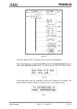 Preview for 17 page of R.V.R. Elettronica TEX2000LCD User Manual