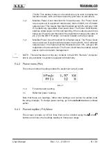 Preview for 19 page of R.V.R. Elettronica TEX2000LCD User Manual