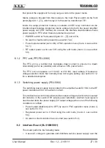 Preview for 31 page of R.V.R. Elettronica TEX2000LCD User Manual