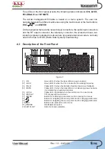 Preview for 11 page of R.V.R. Elettronica TEX2503 User Manual