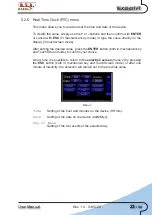 Preview for 29 page of R.V.R. Elettronica TEX2503 User Manual