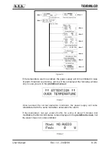 Preview for 13 page of R.V.R. Elettronica TEX300LCD User Manual