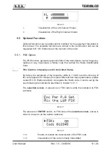 Preview for 17 page of R.V.R. Elettronica TEX300LCD User Manual