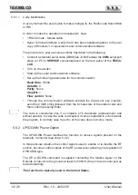 Preview for 18 page of R.V.R. Elettronica TEX300LCD User Manual