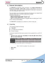 Preview for 9 page of R.V.R. Elettronica TEX32TFT User Manual