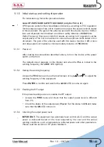 Preview for 21 page of R.V.R. Elettronica TEX32TFT User Manual