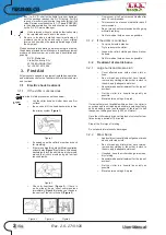 Preview for 8 page of R.V.R. Elettronica TEX3500LCD User Manual