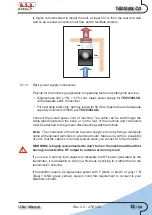 Preview for 19 page of R.V.R. Elettronica TEX3500LCD User Manual