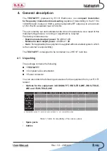 Preview for 9 page of R.V.R. Elettronica TEX702TFT Operator'S Manual