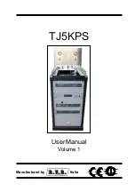 R.V.R. Elettronica TJ5KPS User Manual preview